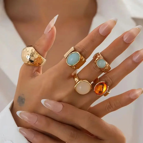 WMT Bohemian Open Adjustable Wide Ring