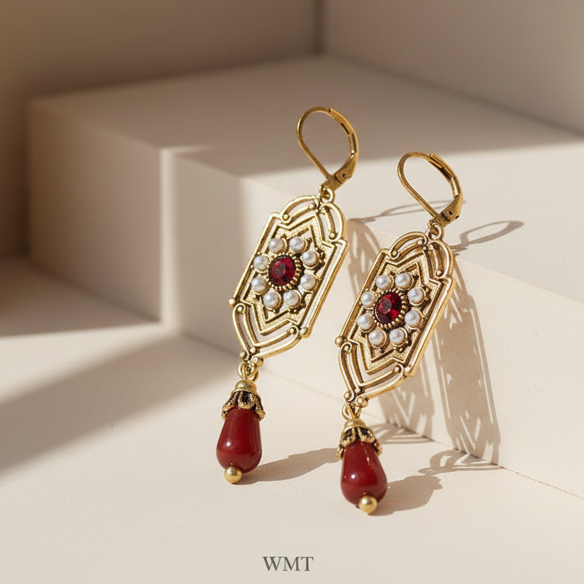 WMT Heirloom Drop Earrings